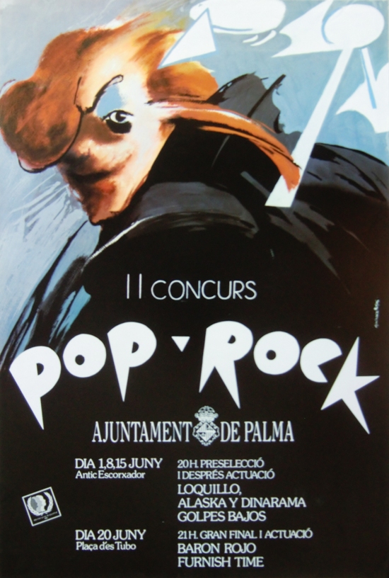 Desaparecer excepto por Meloso II Concurs Pop-Rock Ayuntamiento de Palma (Junio 1984) | MallorcaNochentas